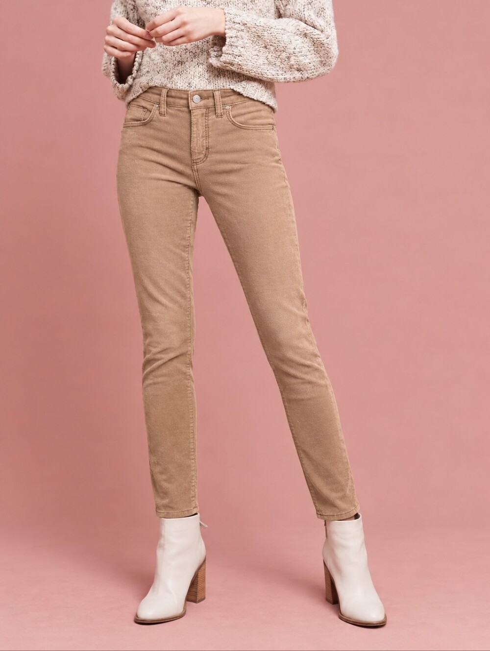 Anthropologie Pilcro Script High-Rise Cords
